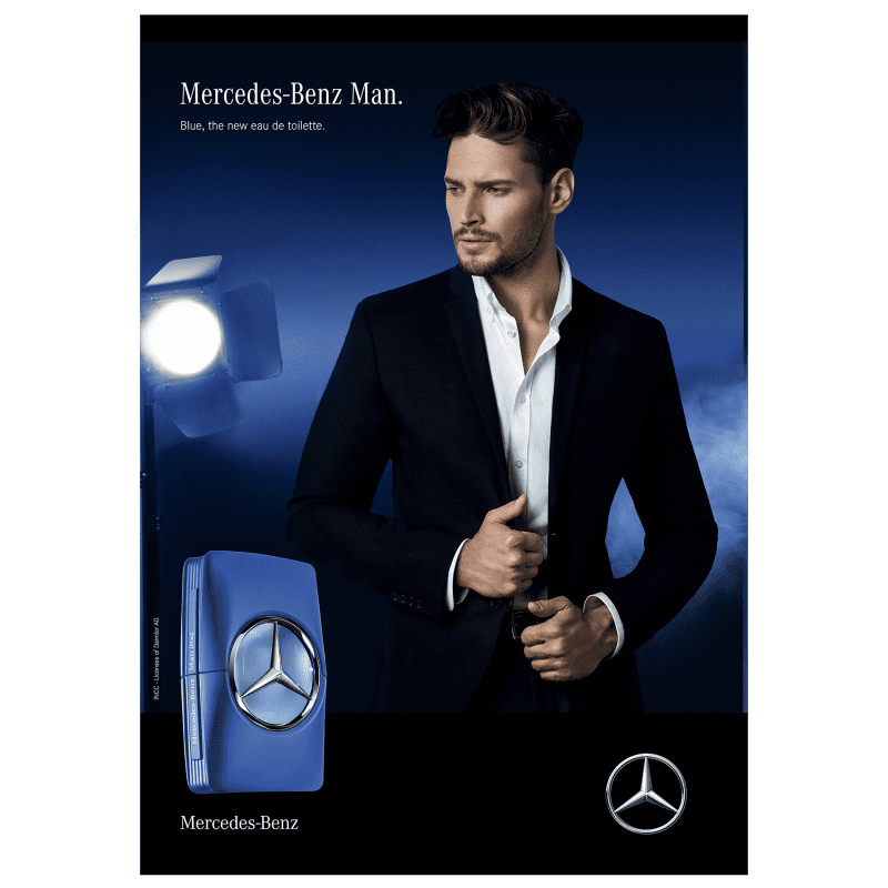 Mercedes-Benz Man Blue Eau de Toilette - Perfume Masculino 100ml