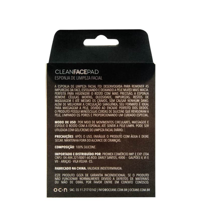Océane Clean Face Pad - Esponja de Limpeza Facial