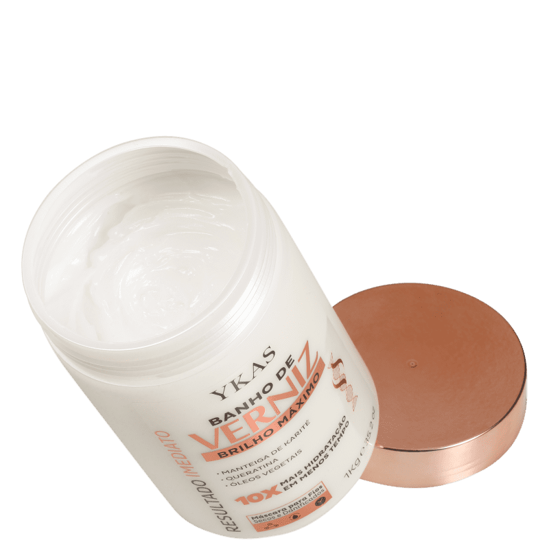 YKAS Banho de Verniz - Máscara Capilar 1000g