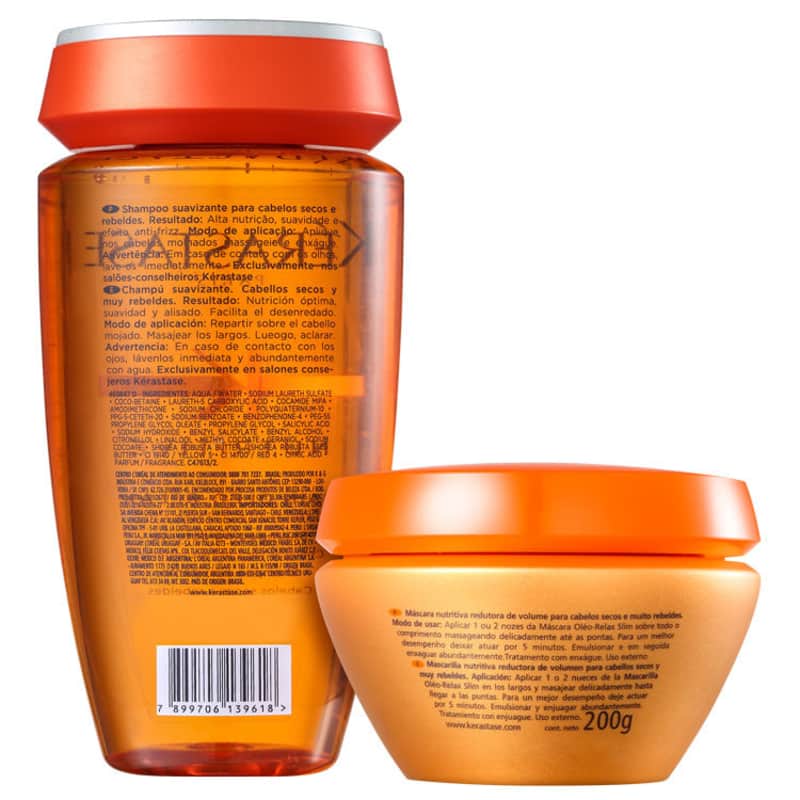 Kit Kérastase Nutritive Oléo-Relax Slim Tratamento (2 Produtos)
