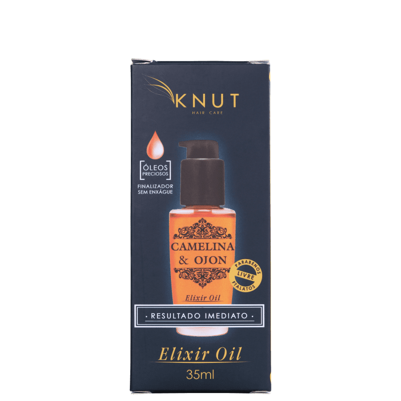 Knut Elixir Oil Camelina & Ojon - Óleo Capilar 35ml