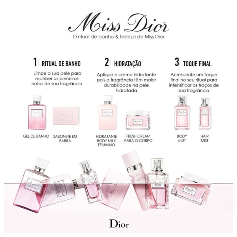 Miss Dior Lait Fondant - Leite Hidratante Corporal 200ml