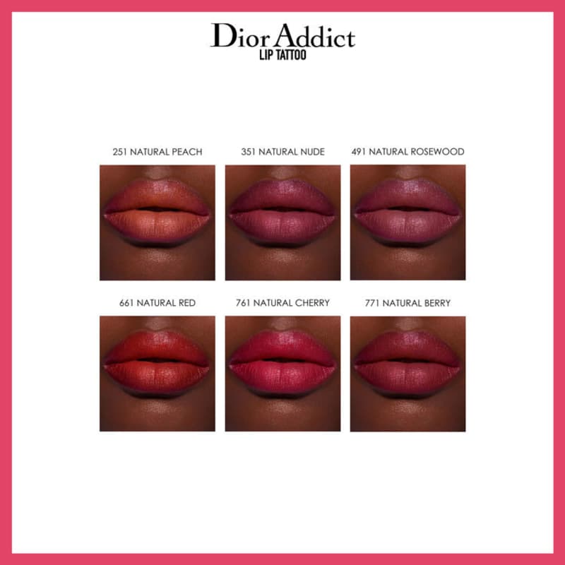 Dior Addict Lip Tattoo 771 Natural Berry - Batom Líquido 6ml
