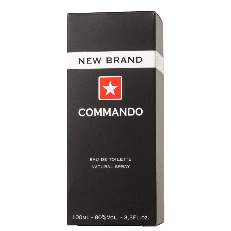 Commando New Brand Eau de Toilette - Perfume Masculino 100ml