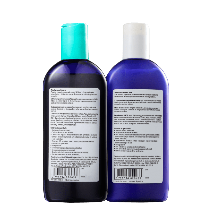 Kit Weleda Fitos Rosmarinus Aloe Duo (2 Produtos)