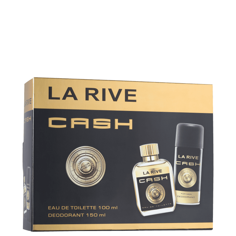 Conjunto Cash La Rive Masculino - Eau de Toilette 75ml + Desodorante 150ml