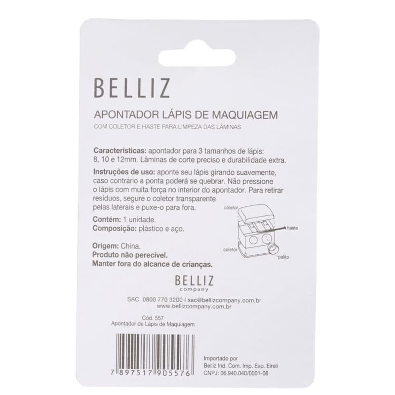 Belliz - Apontador de Lápis