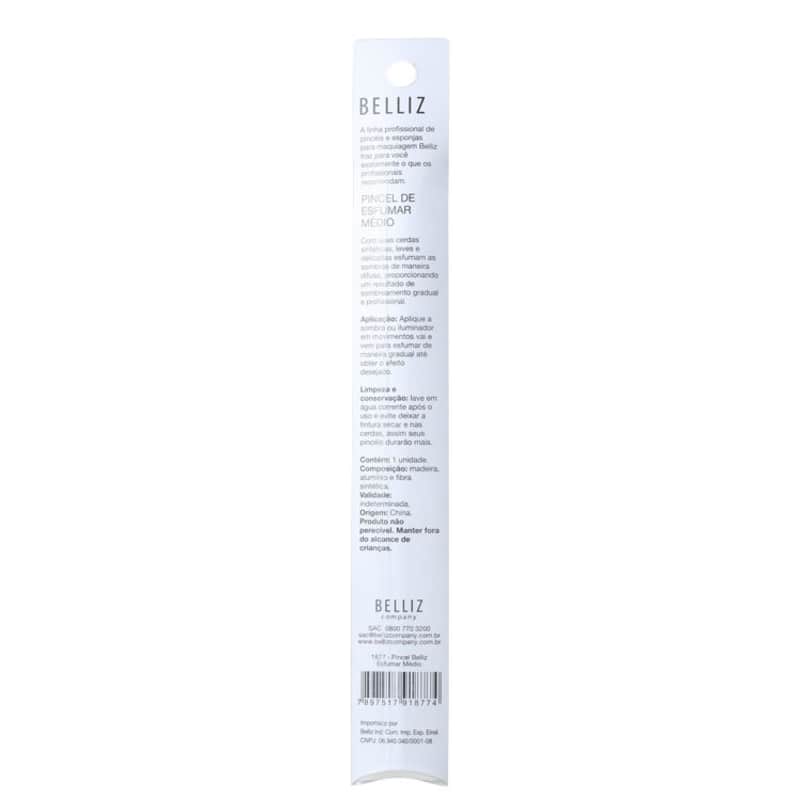 Belliz Esfumar Médio - Pincel para Sombra