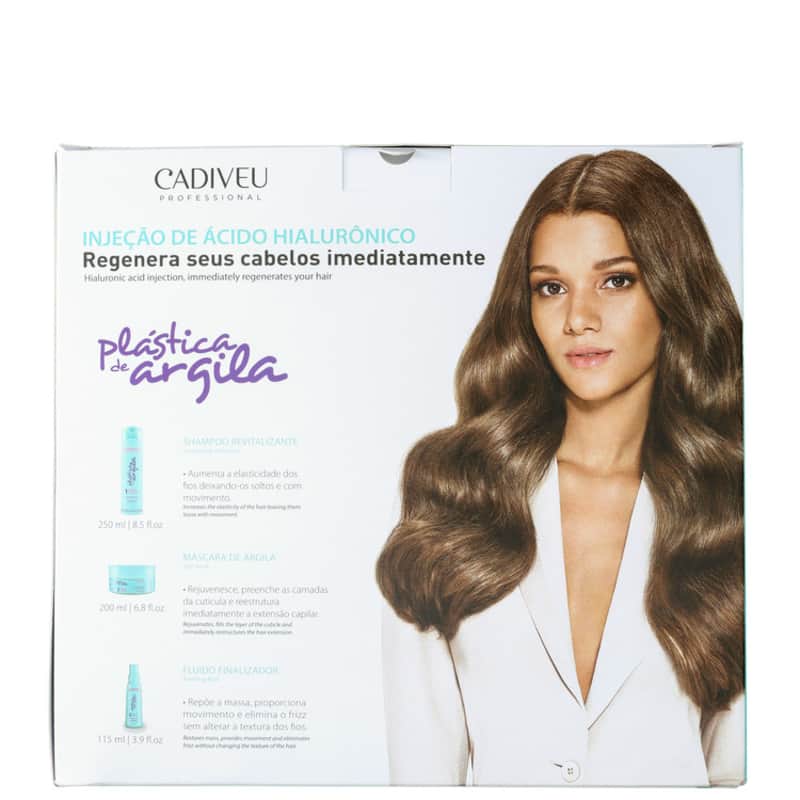 Kit Cadiveu Professional Plástica de Argila Home Trio (3 Produtos)