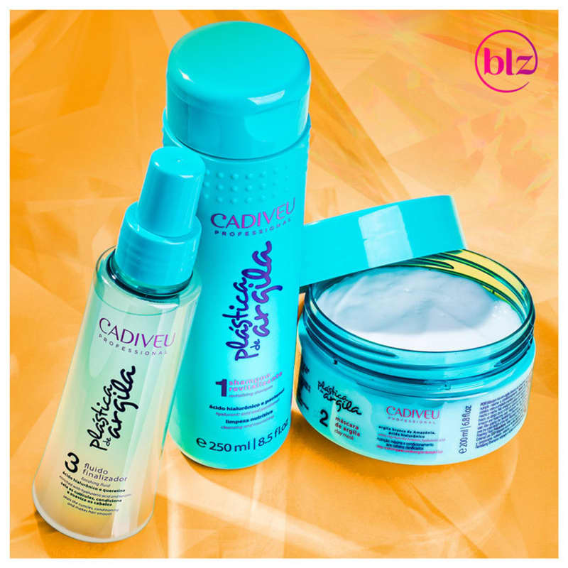 Kit Cadiveu Professional Plástica de Argila Home Trio (3 Produtos)