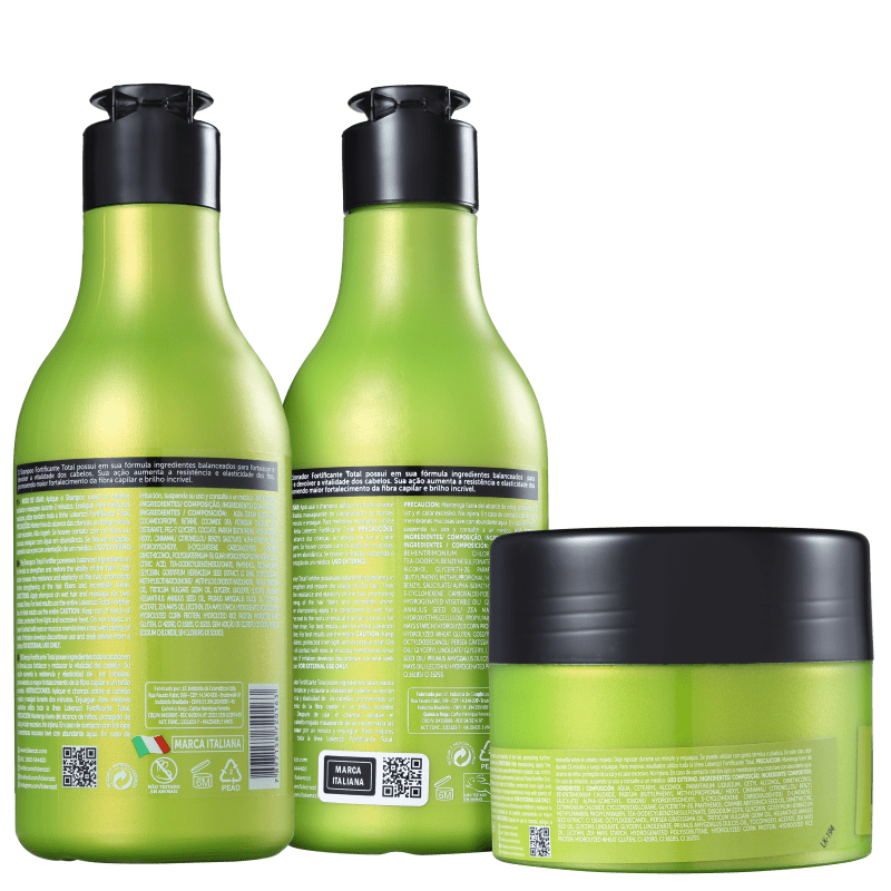 Kit Lokenzzi Fortificante Total Trio (3 Produtos)