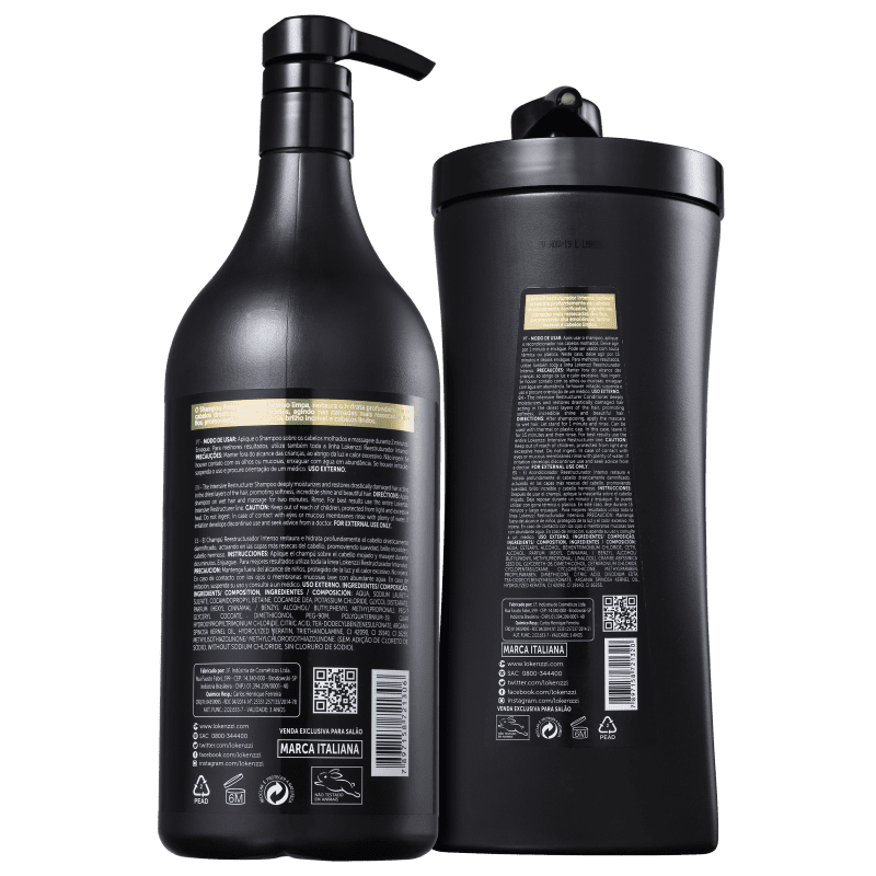 Kit Lokenzzi Reestruturador Intenso Salon Duo (2 Produtos)
