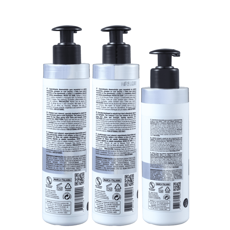 Kit Lokenzzi Luxo Trio (3 Produtos)