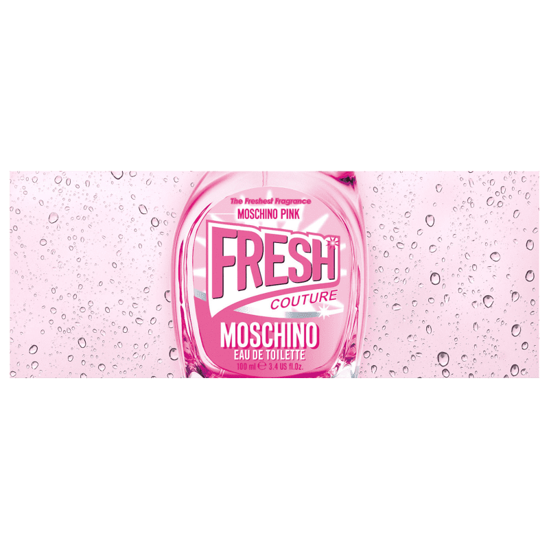  MOSCHINO Pink Fresh Couture for Women 3.4 oz Eau de