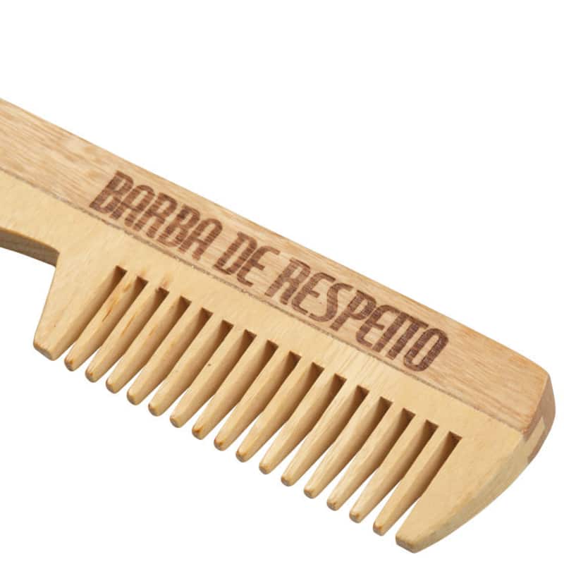 Barba de Respeito Olden - Pente de Madeira
