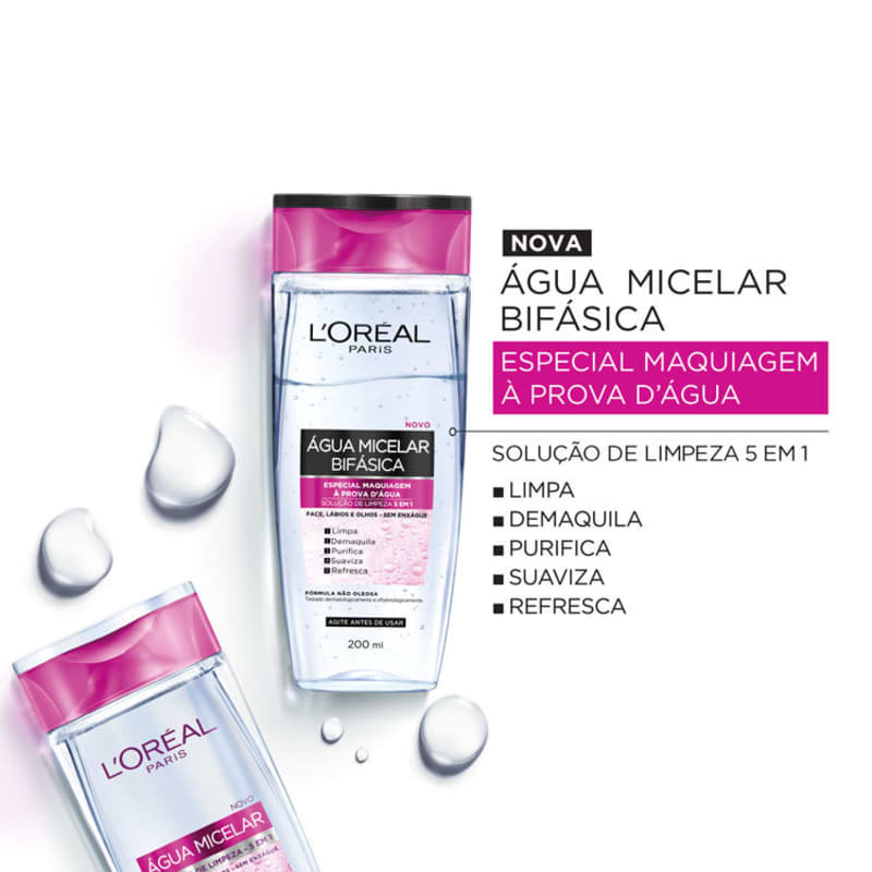 L'Oréal Paris Dermo Expertise Bifásica - Água Micelar 200ml