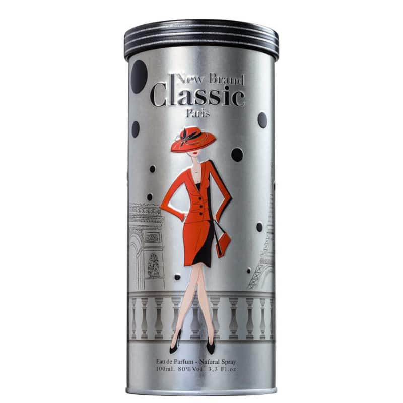 Classic Paris New Brand Eau de Parfum - Perfume Feminino 100ml New
