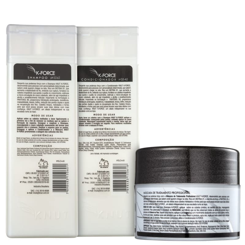 Kit Knut K-Force Trio (3 Produtos)