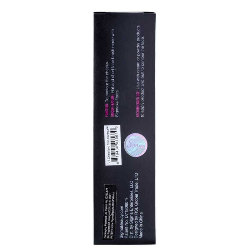 Sigma Beauty F77 Chisel and Trim - Pincel para Contorno