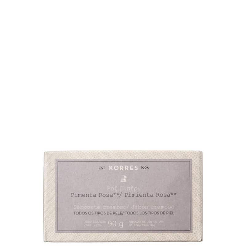 Korres Pimenta Rosa - Sabonete em Barra 90g