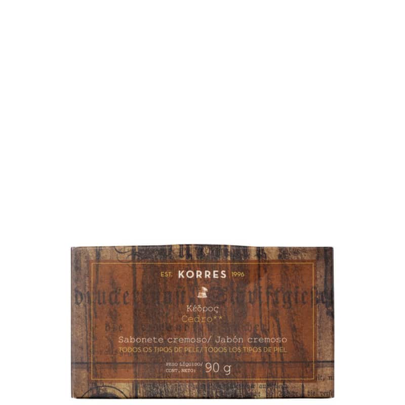 Korres Cedro - Sabonete em Barra 90g
