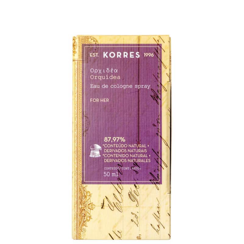 Orquídea Korres Eau de Cologne - Perfume Feminino 50ml