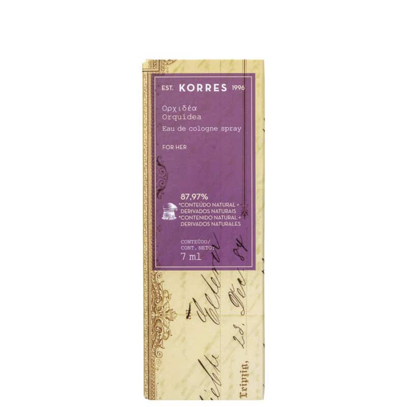 Orquídea Korres Eau de Cologne - Perfume Feminino 7ml