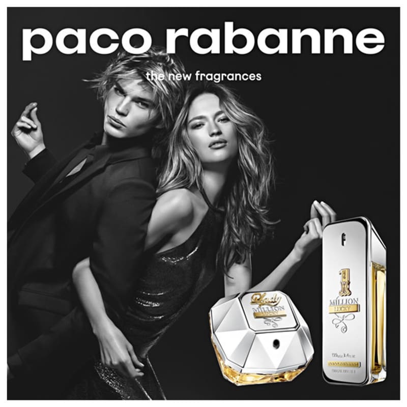 1 Million Lucky Paco Rabanne Eau de Toilette - Perfume Masculino 50ml