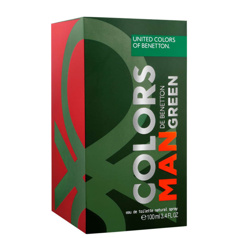 Colors Man Green Benetton Eau de Toilette - Perfume Masculino 100ml