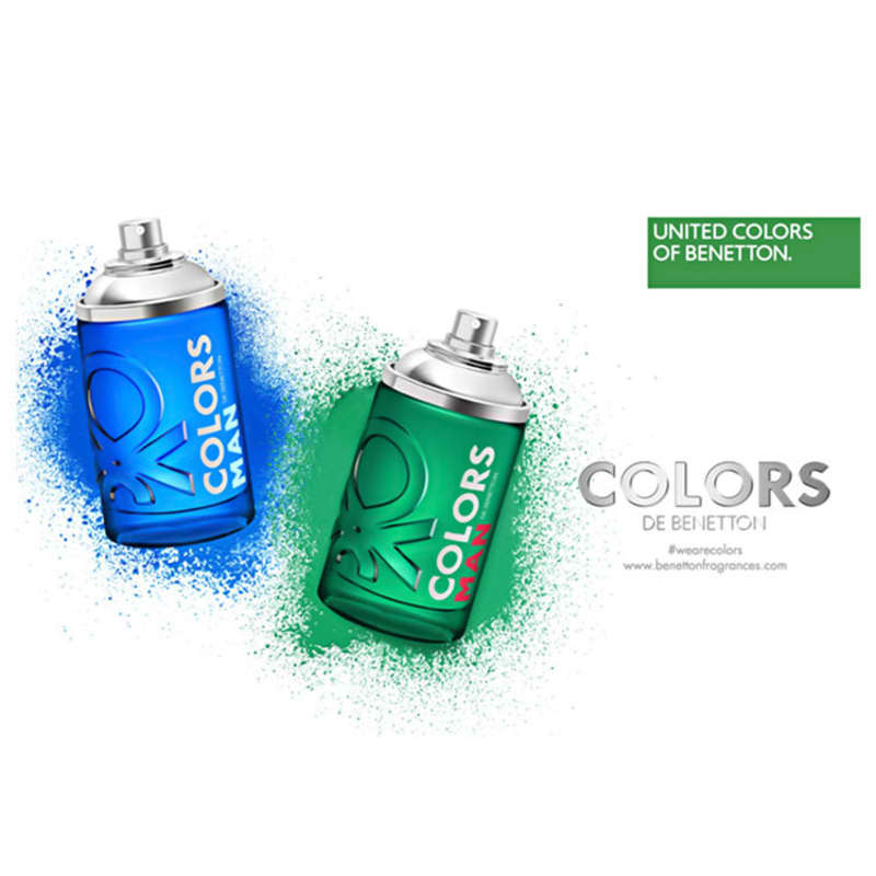 Colors Man Green Benetton Eau de Toilette - Perfume Masculino 100ml