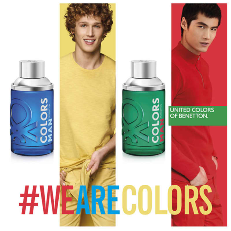Colors Man Green Benetton Eau de Toilette - Perfume Masculino 100ml
