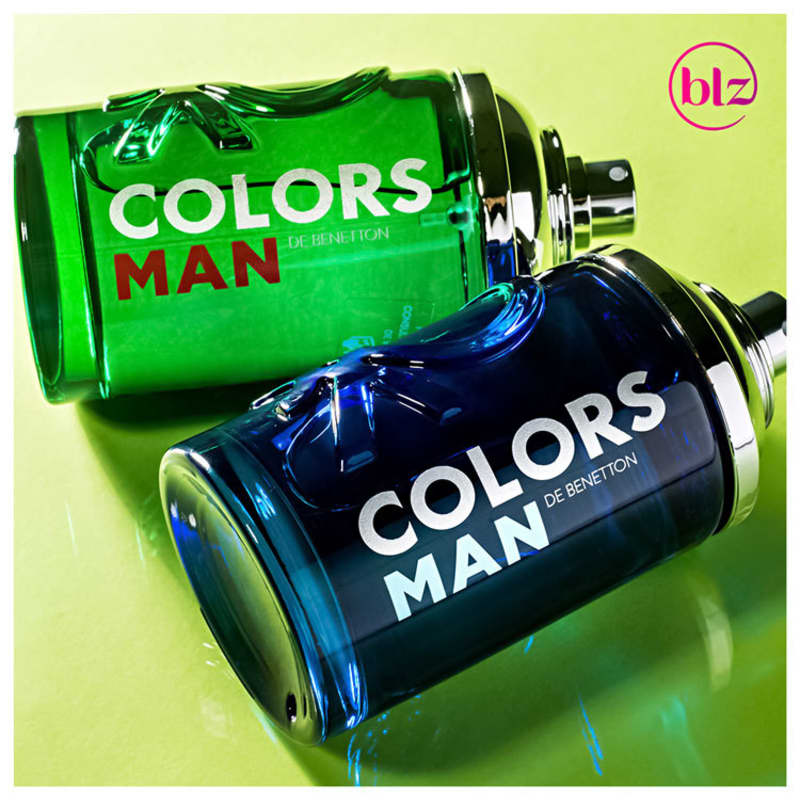 Colors Man Green Benetton Eau de Toilette - Perfume Masculino 100ml