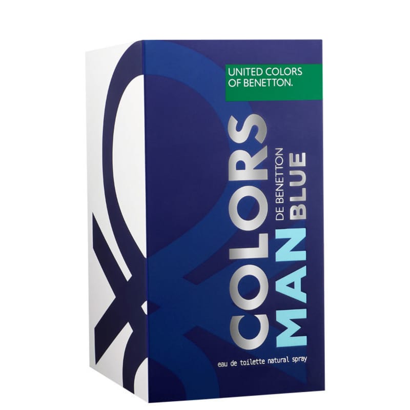Colors Man Blue Benetton Eau de Toilette - Perfume Masculino 60ml
