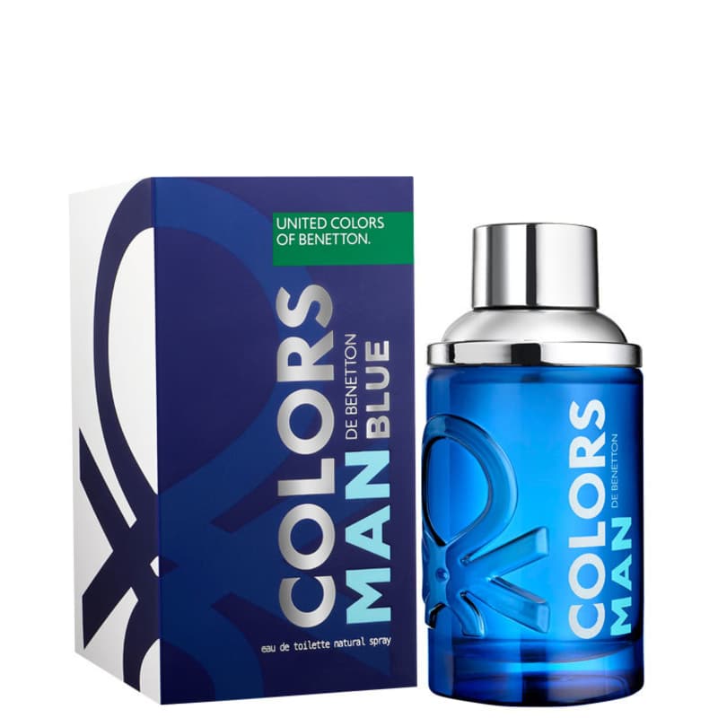 Colors Man Blue Benetton Eau de Toilette - Perfume Masculino 60ml