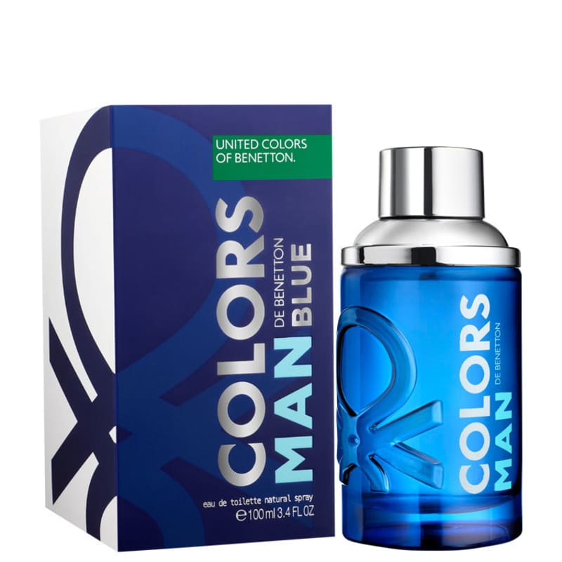 Colors Man Blue Benetton Eau de Toilette - Perfume Masculino 100ml