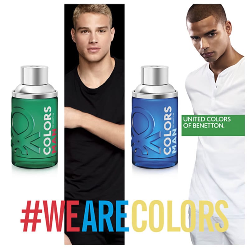 Colors Man Blue Benetton Eau de Toilette - Perfume Masculino 100ml