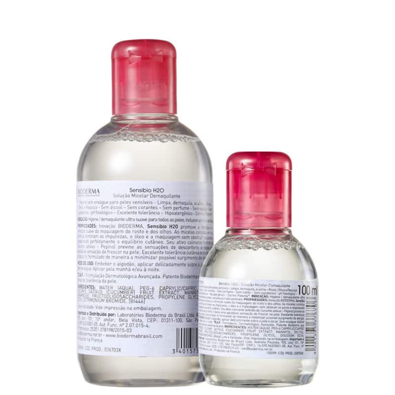Kit Bioderma Sensibio H2O Duo (2 Produtos)