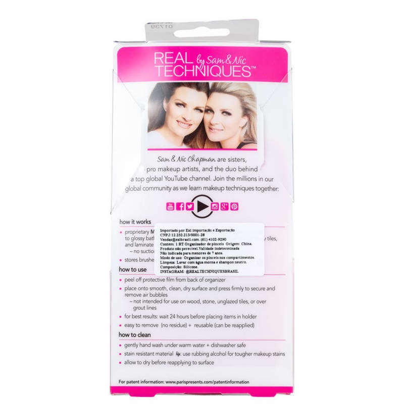 Real Techniques Miracle Cling Technology - Organizador de Maquiagem