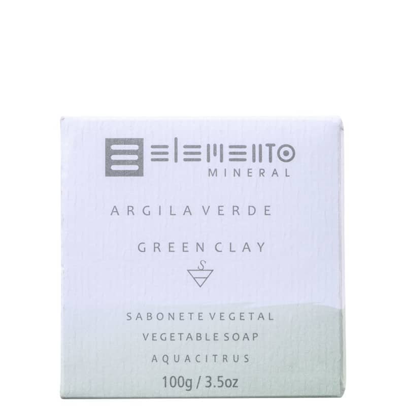 Elemento Mineral Argila Verde - Sabonete em Barra 100g
