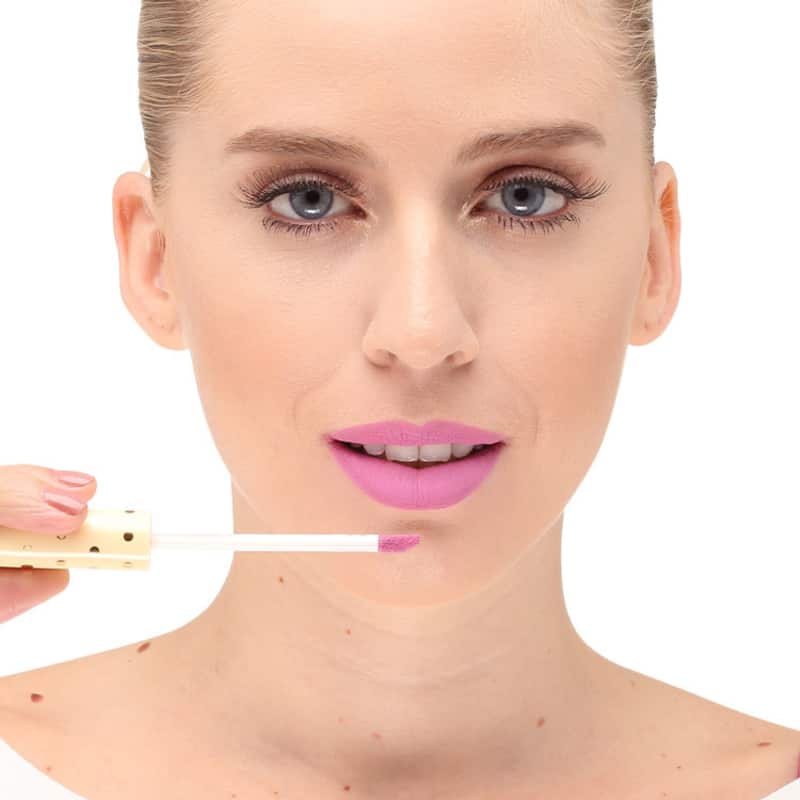 Latika Lip Rosa Nº 7 - Batom Líquido Matte 4ml