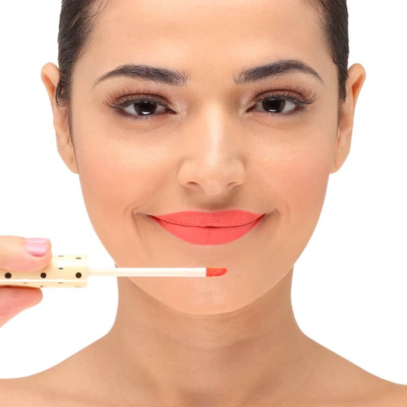 Latika Lip Coral Nº 12 - Batom Líquido Matte 4ml