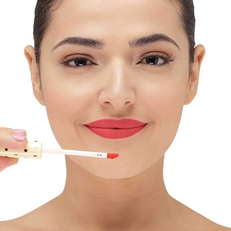 Latika Lip Coral Nº 13 - Batom Líquido Matte 4ml