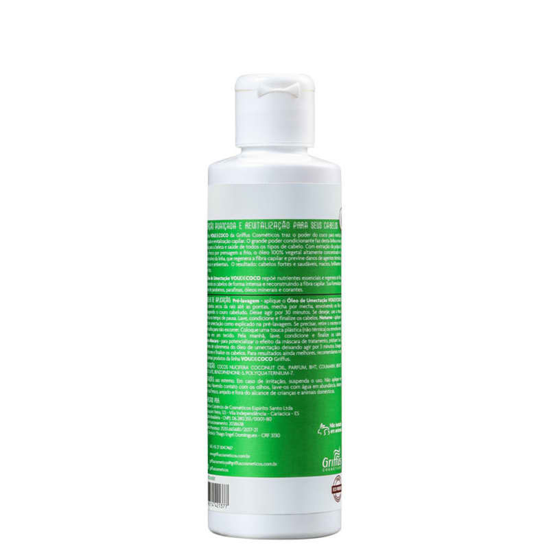Griffus Vou de Coco - Óleo Capilar 100ml