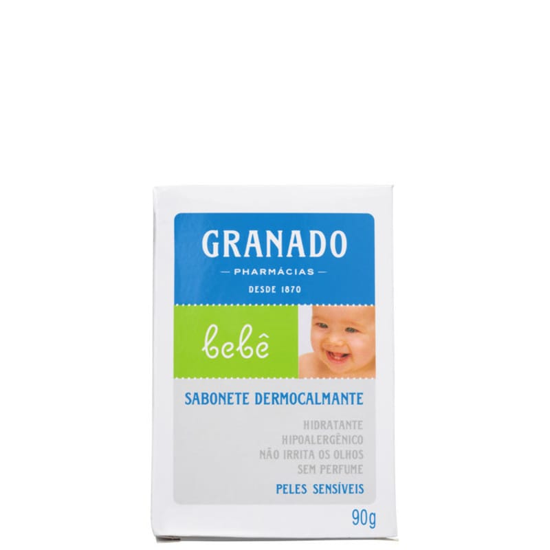 Granado Bebê Dermocalmante Peles Sensíveis - Sabonete em Barra 90g