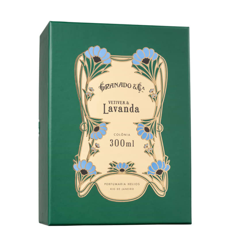 Vetiver & Lavanda Granado Eau de Cologne - Perfume Unissex 300ml