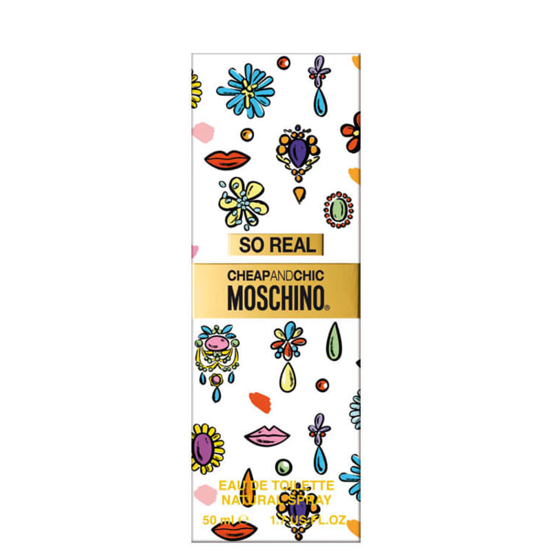 Cheap and Chic So Real Moschino Eau de Toilette - Perfume Feminino 50ml