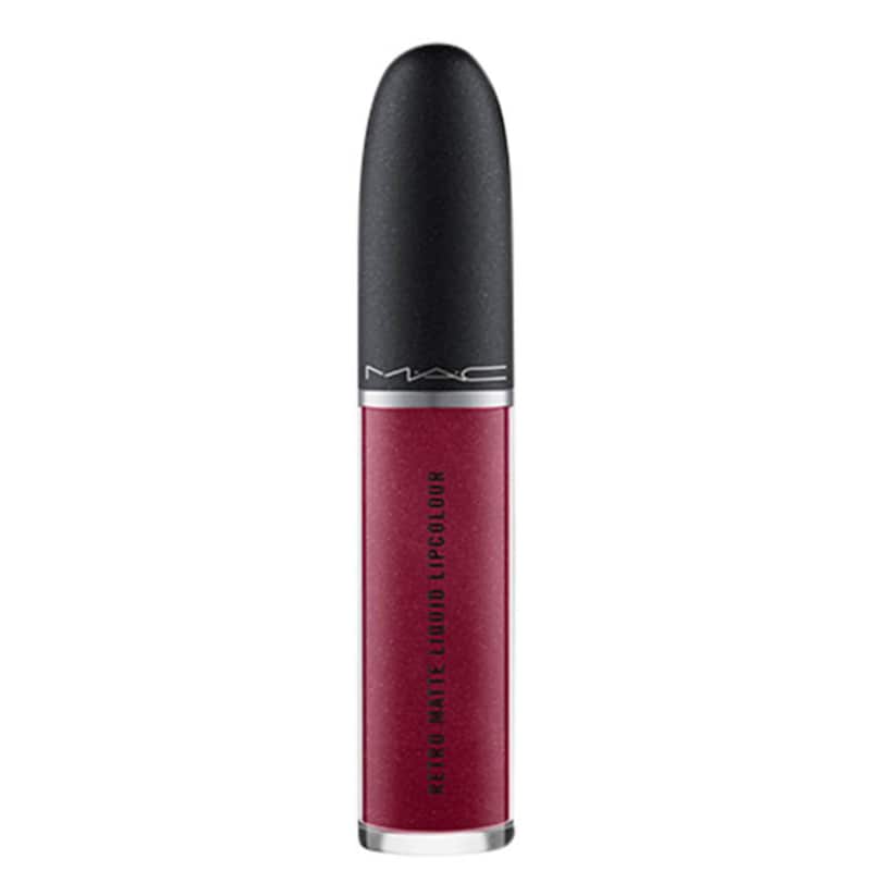 M·A·C Retro Matte Liquid Lipcolour Crowned - Batom Líquido Metálico 5ml