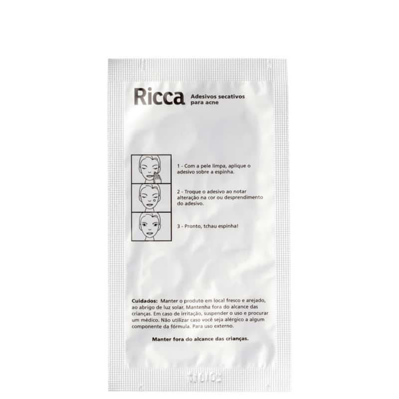 Ricca Cadê a Espinha que Tava Aqui? - Adesivo Secativo para Acne (20 unidades)