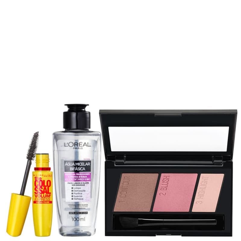 Kit Maybelline Namoradinhos (3 Produtos)