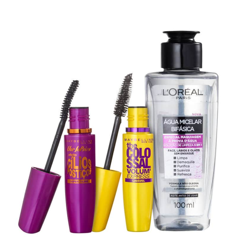 Kit Maybelline Amor de Novela (3 Produtos)